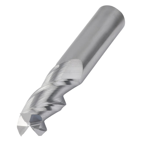 Carbide Square End Mill - Submicron Grain Carbide End Mill for Aluminum/Non-Ferrous Materials - 3 Flute - 5/16" - Made in USA - EM-516331250SQ...