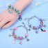 VICTLOV 126 Pieces Charm Bracelet Making Kit, DIY Craft for Girls, Unicorn/Mermaid Crafts Gifts Set for Arts and Crafts for Girls Teens Ages 8-12...