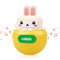 Baby Teething Toys BPA-free Bunny Teether for 6-12 Months Baby Rattle Roly Poly Toys for Infant 12-18 Months Rabbit Tumbler Toy Gifts for Toddler ...