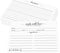 4x6 Recipe Cards for the Newlyweds, 100 Pack Double Sided Recipe Cards White Cardstock - Simple, Cute Made with Love Heart Design - For Bridal Sho...