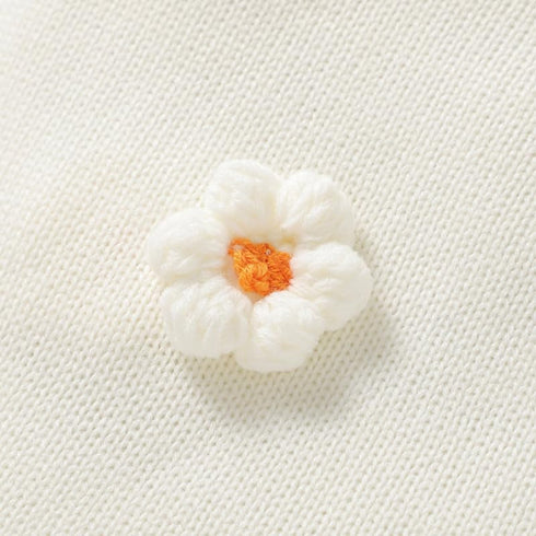 Baby Swaddle Blanket for Boys Girls Knitted Soft Cozy Newborn Infant Receiving Blankets for Crib Stroller White 30x40 Inches...
