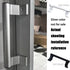 2PCS Sliding Door Pull, Replacement Sliding Door Handles, 8" Aluminum Sliding Glass Door Pull, Sliding Screen Door Handle, Patio Door Handle Home ...