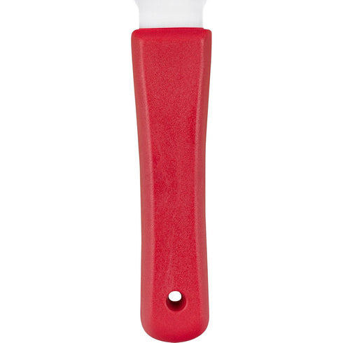 SPARTA Steel Handheld Scraper Kitchen Scraper Tool with Food-Safe Plastic Handle for Griddles, Pans, Pots, and Cutting Boards in Commercial Settin...