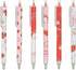 YYaaloa 12pcs Cute Strawberry Pens Black Gel Ink Pens Retractable 0.5mm Gel Pens Nice Gifts Fun Pens for Kids Girls Boys Christmas Gifts...