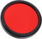 Camera Full Red Lens Filter Full Red Filter Camera Waterproof Filter Full Red Lens Filter Optical Glass for Nikon Camera Lens (40.5mm)...