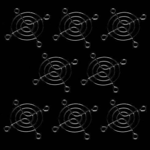 8Pcs 50x50mm Fan Protective Cover 3D Printer Accessories PC Case Laptop Cooling Fan Safety Metal Grill Protector...