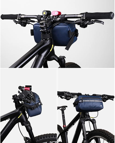 Bicycle Front Handlebar Bag,Multifunctional Waterproof Shoulder Bag Cycling Crossbar Front Bag Waist Bag for Sport Bicycle Professional Cycling Ac...