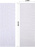Melsan 1x4 inch Self Adhesive Hook and Loop Strips - 15 Sets - White Sticky Back Tape Fastener, Heavy Duty Mounting Strips for Home or Office Use ...