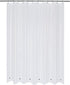 Mrs Awesome Long Shower Curtain Liner with 6 Magnets 72 x 78 inch, PEVA 8G Thick & Heavy Duty Plastic Shower Curtain for Bathroom, Waterproof,72x7...