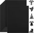 25 Sheets Black Cardstock Paper 8.5'' x 11'', 250gsm/92lb Thick Paper for Scrapbook, Invitations, Printing and DIY Cards...