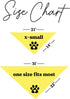 Do Not Pet Reflective High Visibility (Hi Vis) Night Safety Neon Dog Bandana (NeonYellow, OS 834)...