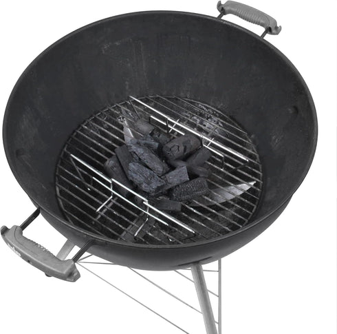 Stainless Steel Charcoal Rails for Weber Charcoal Grill,Indirect BBQ Grilling Accessories for 18/22/26 Inch Weber,Replacement for 7402 Charcoal Ra...