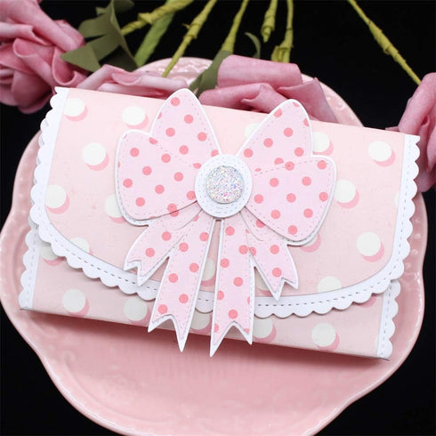 KSCRAFT Lady Wallet Coin Purse Metal Cutting Dies for DIY Scrapbooking Decorative Paper Craft...