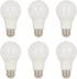 Westinghouse Lighting 5297020 9 Watt (60 Watt Equivalent) A19 Daylight LED Light Bulb, Medium Base, 6 Pack...