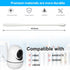 Baby Monitor Mount for HelloBaby HB65/HB66/HB248, ANMEATE SM935E Video Baby Monitor, Flexible Baby Camera Monitor Holder Without Tools for Crib or...