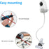 Baby Monitor Mount Holder for HelloBaby HB40/ HB65/ HB66/ HB6339/ HB6336/ HB6351/ HB6550, Blemil BL9052-2, Juan 2215, VTimes VT302-Mounting Bracke...