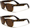 Retro Rewind Classic Polarized Sunglasses 2-Pack Tortoise...