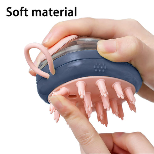 Dog Bath Brush Comb Silicone Rubber Pet Shampoo Massage Dispenser Grooming Shower Brush for Short Long Haired Dogs and Cats Washing, Best Pet Bath...