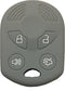 KAWIHEN Silicone Key Fob Cover Compatible with Ford Lincoln Mercury 4 buttons OUCD6000022 164-R8046 164-R7040 CWTWB1U722 (Gray)...