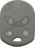 KAWIHEN Silicone Key Fob Cover Compatible with Ford Lincoln Mercury 4 buttons OUCD6000022 164-R8046 164-R7040 CWTWB1U722 (Gray)...
