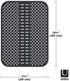 Umbra Sling Kitchen Accessory, Large Sink Mat, Charcoal...