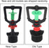 20 Garden Irrigation Nozzles, 360° Swivelling Irrigation Sprinklers, Atomised Rotary Irrigation Nozzles with G1/2 Male Thread for Greenhouse Garde...