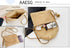 Straw Shoulder Bag Clutch Crossbody Bag Beach Handmade Bag Woven Rattan Bag for Women Envelope Purse Wallet...