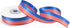 Patriotic Satin Ribbon,5/8 Inch, 10 Yards,American Flag Ribbon Red Blue White Star and Stripe Ribbon for July 4 th Memorial Day,President's Day Gi...
