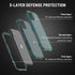 Designed for iPhone 11 Case with Screen Protector, 3-Layer Military Grade Drop Tested Shockproof Protective Case, Heavy Duty Hard Back Protection ...