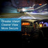 Car Rearview Mirror 12 Inch HD Glass Anti Glare Clip On Panoramic Wide Angle Car Interior Rear View Mirror Accessories for Car SUV Trucks (Blue)...