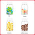 4Pcs Clear Pill Bottles, 80ml Empty Plastic Medicine Bottles, Reagent Bottle with Caps, Small Travel Pill Case, Chemical Containers for Liquid Sol...