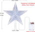 Christmas Tree Topper Star Warm White Light Christmas Tree Decor for Christmas Holiday Home Fit for General Size Xmas Tree, 8.7 Inch...