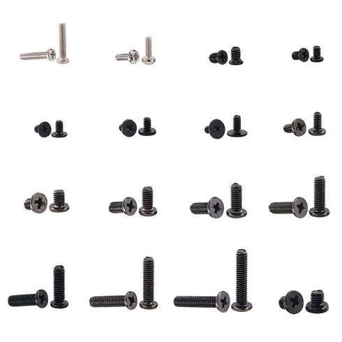 Glarks 880pcs Laptop Notebook Computer Screw Replacement Repair Kit for Lenovo Dell Toshiba Sony Samsung HP Gateway (Extra: Phillips Screwdriver)....