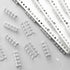 Plastic Binder Comb Binder Spines with 60 Sheets Capacity for DIY Travel Diary Notebook and Album (10 Pack) (Black)...