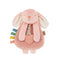 Itzy Ritzy - Itzy Lovey Including Teether - Baby Lovey with Teether, Textured Ribbons & Dangle Arms - Features Crinkle Sound, Sherpa Fabric and Mi...