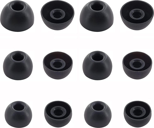 Replacement Earbuds Tips Silicone Eartips for Beats Studio Buds + / Beat Studio Buds Headphones Fit in Case Buds Tips,6 Pairs S/M/L 3 Size,Black...