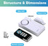 HENDUN Wireless Remote Door Alarm When Opened, Windows Open Alarms, Magnetic Security Sensor, Pool Safety for Kids, Alzheimer's Care...