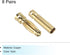 MECCANIXITY 8 Pairs Banana Plugs Connector 3mm Male Female Banana Plug for Speaker Wire RC Battery ESC Motor...