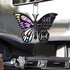 2D Flat Butterfly Cross Pendant, Car Rearview Mirror Decoration, Bag keychain,Christmas Valentine's Day Gifts...