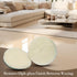 Koblenz Lambswool Pads with Foam Backing, Fits Most 6" Home Floor Buffer Machines, Two Polishing Pads with Two Plastic Replacement Retainer Clips,...