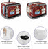 Toaster Cover 4 Slice, Black and White, Polyester, Dust Cover Protection...