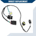 No.15930264 Headlight Wiring Harness Headlamp Socket Connector Wire for Chevy Malibu 2008-2012 / Front Headlamp Wire Harness Connector/Durable Pla...