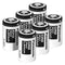 Panasonic CR2 Photo Lithium 3V Batteries for Mini 25 Mini 50 Mini 50S Mini 55 Pivi MP-100 & SP-1- Silver (Pack of 6)...