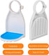 2 Pack Laundry Detergent Cup Holder Fabric Softener Drip Cup Holders Drip Catcher Tray with Fixing Screw Detergent Drip Catcher and Drip Tray Remo...