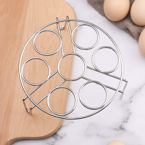 Egg Steamer Rack, Alamic Egg Rack Steamer Trivet Basket Stand for Instant Pot 3 Quart Accessories and Pressure Cooker 3 Qt Accessories, Stainless ...