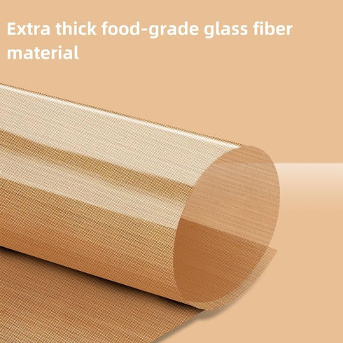 Teflon Sheets for Baking 16" x 10FT, Teflon Sheet for Heat Press Transfer Sheet Non Stick Heat Transfer Paper Reusable Heat Resistant Craft Mat fo...