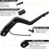 For Genuine 15276248 Window Wiper Arm Set-Replacement For GMC Acadia,Saturn Outlook 2007-2012, Rear Windshield Wiper Arm Blade Assembly-Factory OE...