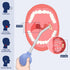 Tonsil Stone Removal Kit,9 Pcs Tonsil Stone Remover Vacuum with Light, Manual Style Cleaner Tonsil Stone Cupping Tool with Tongue Depressor, 5X Ma...
