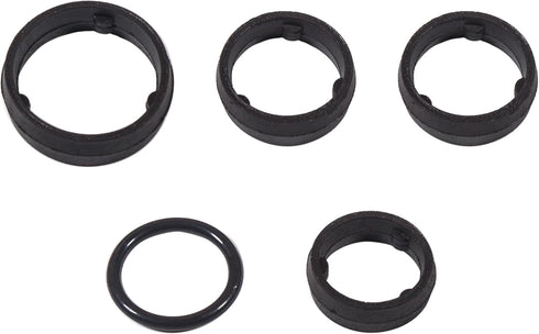 68191356AA Engine Oil Filter Housing O Ring Seal kit(5PCS) Chrysler 200 300 Pacifica Voyager Dodge Charger Grand Caravan Jeep Cherokee Gladiator W...
