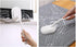 Sponge Wipe with Handle, 2 in 1 Brush Bathroom Wall Cleaning Brush, Bathtub Sponge Brush, Floor Tile Brush, Kitchen Brush,Bathtub Scrubber...
